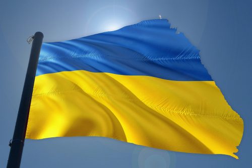 Ukrainan lippu. Kuva Gerd Altmann / Pixabay
