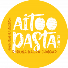 Aitoo-Pasta Peruna-Kaura-Cheddar logo